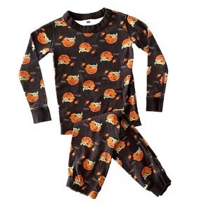 Hanna Andersson Star Wars Grogu Halloween Pajama Set Sz 120cm